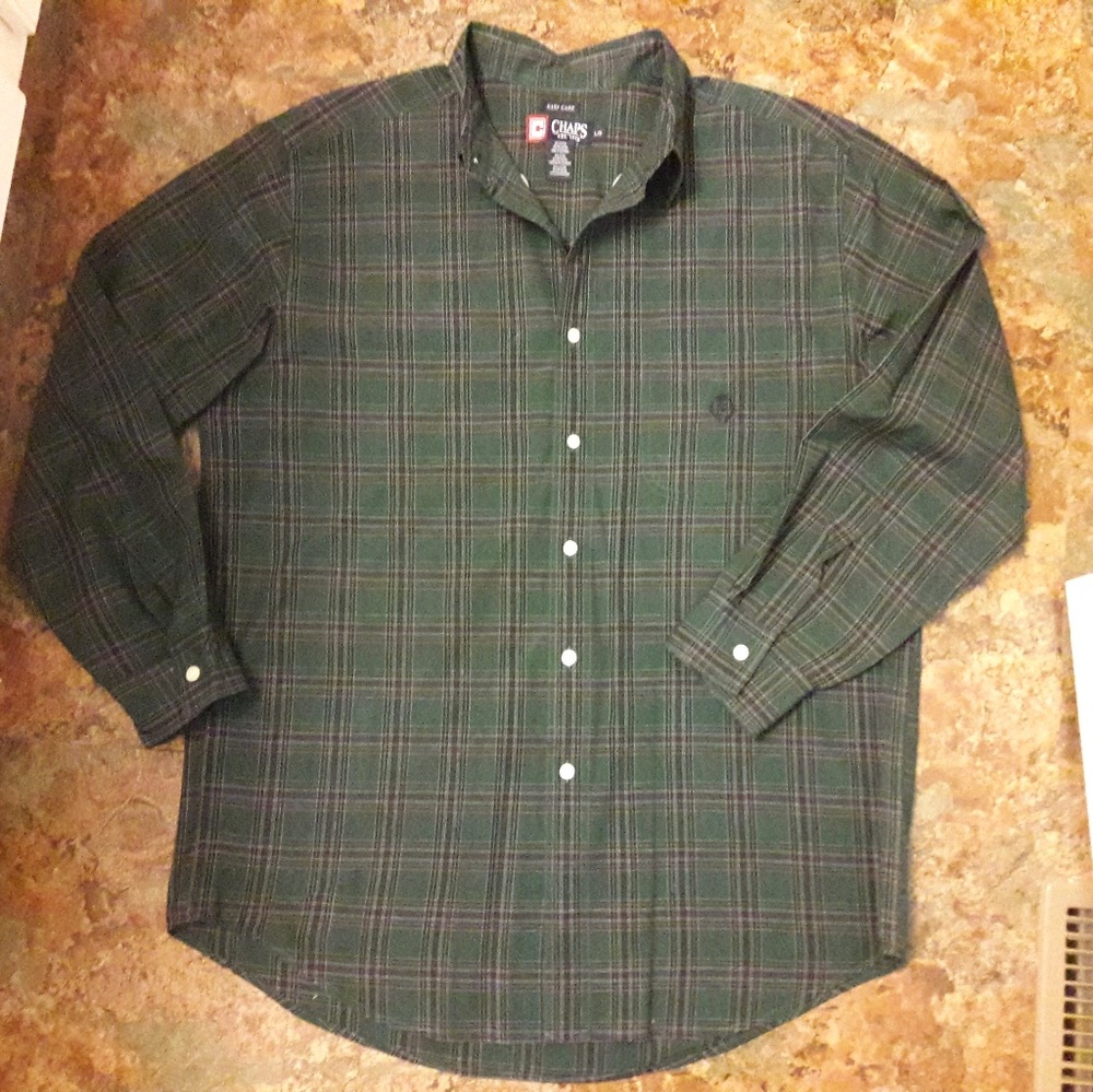 Chaps/ Plaid/ Button Down /Shirt